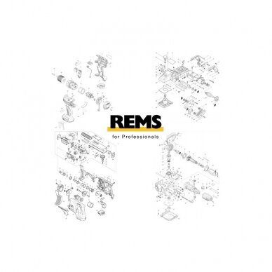 Angliniai šepetėliai REMS 572520R220 Angliniai šepetėliai REMS 572520R220