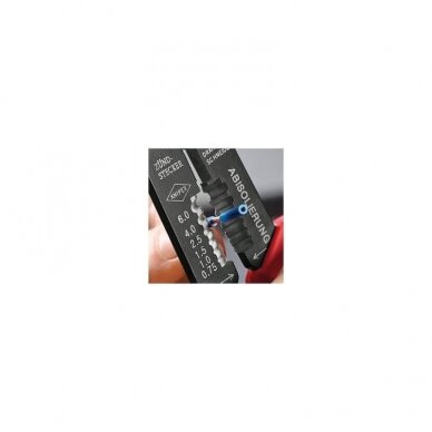Antgalių presavimo replės KNIPEX 9721215 4 Antgalių presavimo replės KNIPEX 9721215 4