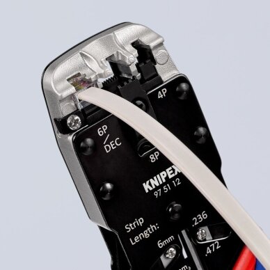 Antgalių presavimo replės KNIPEX 975112 1