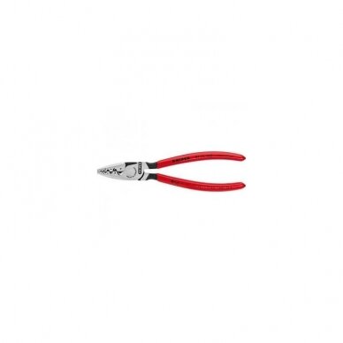 Antgalių presavimo replės KNIPEX 9771 Antgalių presavimo replės KNIPEX 9771