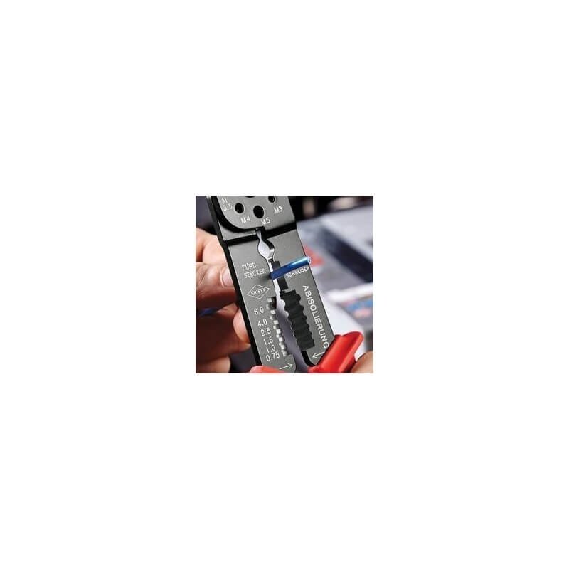 Antgalių presavimo replės KNIPEX 9721215 3 Antgalių presavimo replės KNIPEX 9721215 3