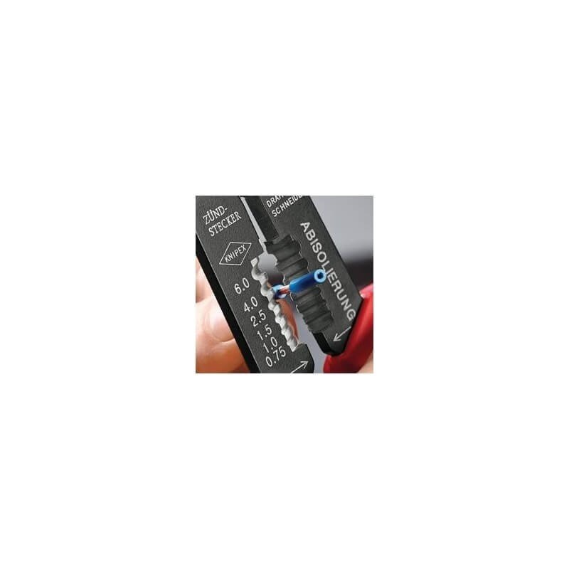 Antgalių presavimo replės KNIPEX 9721215 4 Antgalių presavimo replės KNIPEX 9721215 4