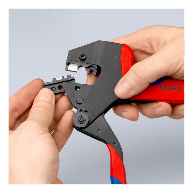 Antgalių presavimo replės KNIPEX 9743200 3 Antgalių presavimo replės KNIPEX 9743200 3