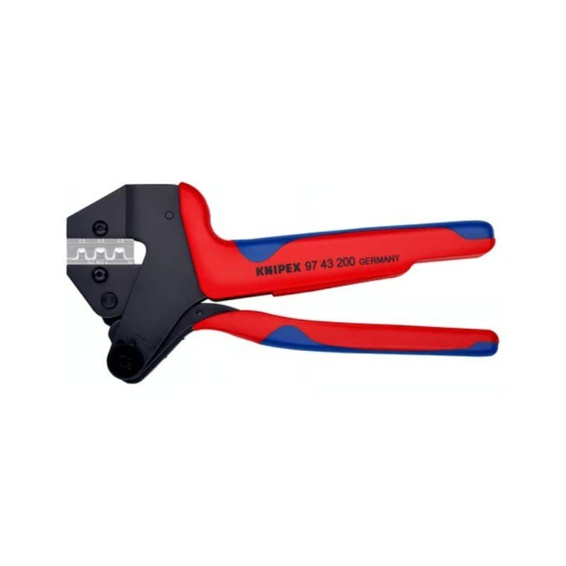 Antgalių presavimo replės KNIPEX 9743200 Antgalių presavimo replės KNIPEX 9743200