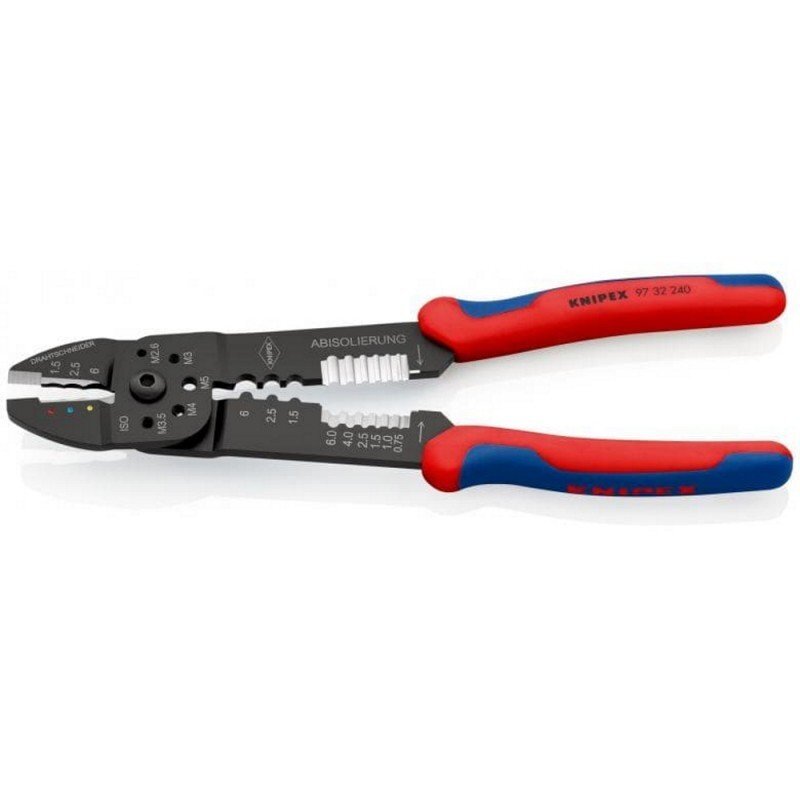 Antgalių užspaudimo replės KNIPEX 9732240 1 Antgalių užspaudimo replės KNIPEX 9732240 1