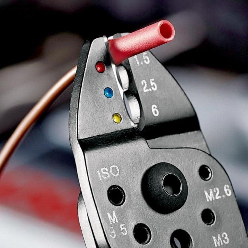 Antgalių užspaudimo replės KNIPEX 9732240 4 Antgalių užspaudimo replės KNIPEX 9732240 4