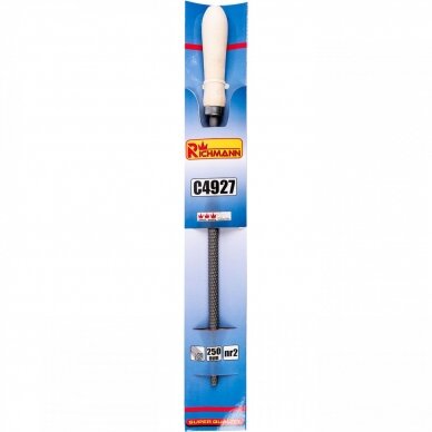 Apvali dildė medienai 250mm Apvali dildė medienai 250mm