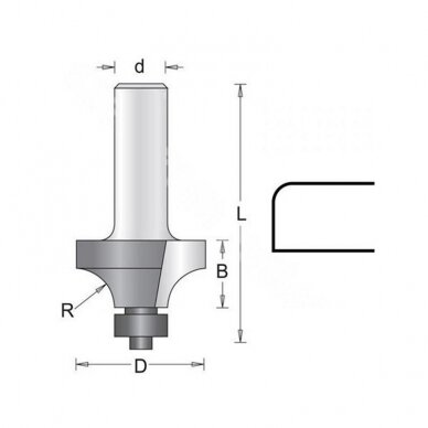 Apvalinimo freza HiKOKI S23 Apvalinimo freza HiKOKI S23