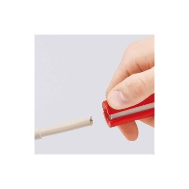 Apvalių instaliacinių kabelių nuizoliavimo įrankis KNIPEX 1685125SB 3