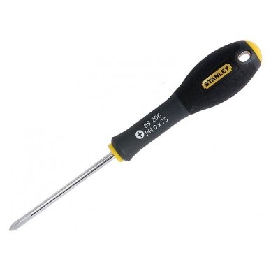 Atsuktuvas Stanley Fatmax PH0x75 mm (su blisteriu) Atsuktuvas Stanley Fatmax PH0x75 mm (su blisteriu)