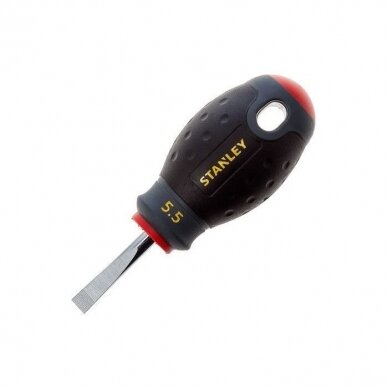 Atsuktuvas Stanley Fatmax plokščias 5,5x30 mm (su blisteriu) Atsuktuvas Stanley Fatmax plokščias 5,5x30 mm (su blisteriu)