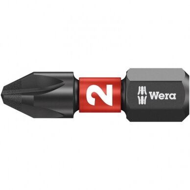Atsuktuvo antgalis WERA 851/1 IMP DC PH3x25mm, 1vnt. Atsuktuvo antgalis WERA 851/1 IMP DC PH3x25mm, 1vnt.