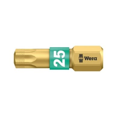 Atsuktuvo antgalis WERA 867/1 BDC Torx 10x25mm Atsuktuvo antgalis WERA 867/1 BDC Torx 10x25mm