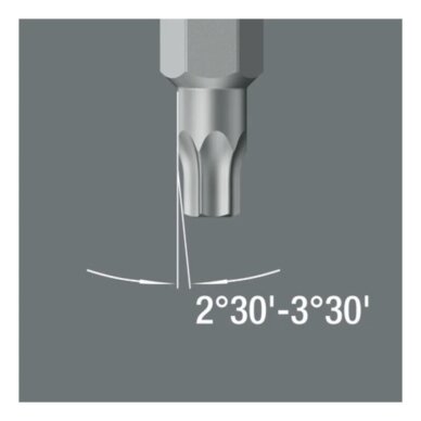 Atsuktuvo antgalis WERA 867/1 Z TORX W TX15x25mm 1 Atsuktuvo antgalis WERA 867/1 Z TORX W TX15x25mm 1