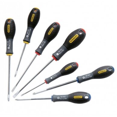 Atsuktuvų Stanley Fatmax rinkinys 7 vnt. Atsuktuvų Stanley Fatmax rinkinys 7 vnt.