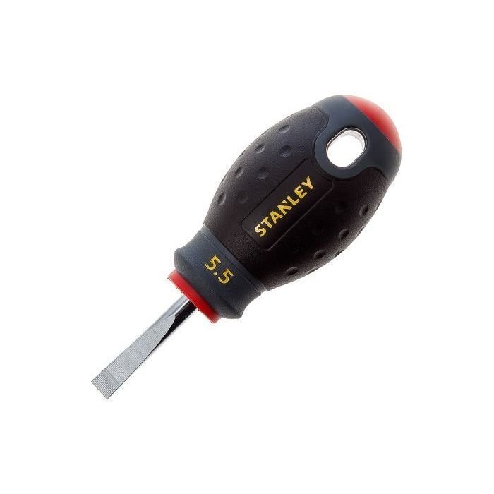 Atsuktuvas Stanley Fatmax plokščias 5,5x30 mm (su blisteriu) Atsuktuvas Stanley Fatmax plokščias 5,5x30 mm (su blisteriu)