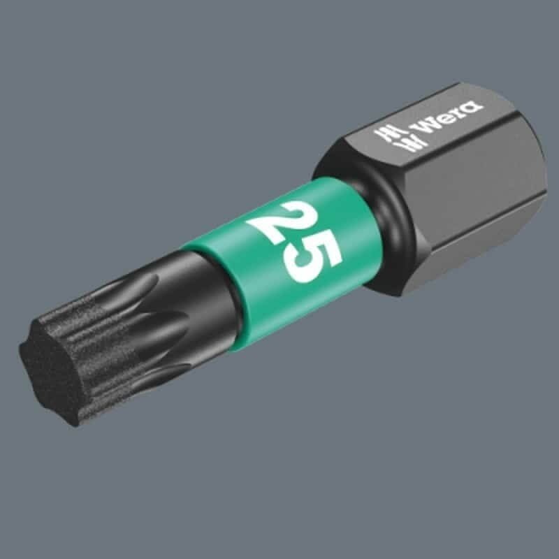 Atsuktuvo antgalis WERA 867/1 IMP DC TORX 25mm TX 30x25 mm 1 Atsuktuvo antgalis WERA 867/1 IMP DC TORX 25mm TX 30x25 mm 1