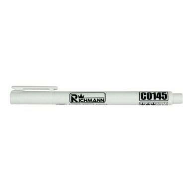 Baltas markeris 1mm, RICHMANN Baltas markeris 1mm, RICHMANN