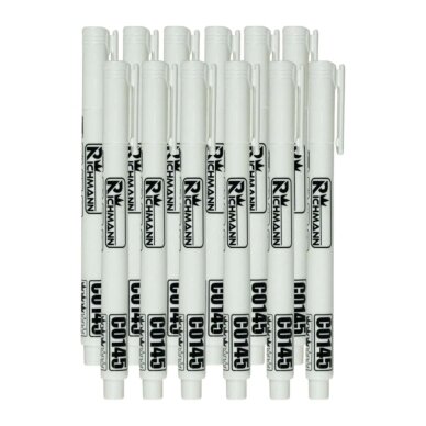Baltas markeris 1mm, RICHMANN 2