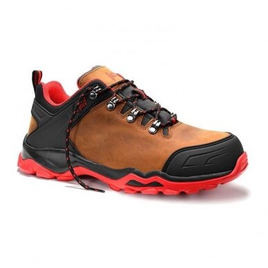 Batai ELTEN Jori Powerful Brown Low S3, rudi 43 Batai ELTEN Jori Powerful Brown Low S3, rudi 43