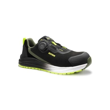 Batai ELTEN Leevi XXNF BOA Black-Lime Low ESD S3S, juodi 39 Batai ELTEN Leevi XXNF BOA Black-Lime Low ESD S3S, juodi 39
