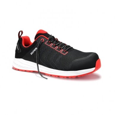 Batai ELTEN Livas black red low ESD S1P, juodi 42 Batai ELTEN Livas black red low ESD S1P, juodi 42