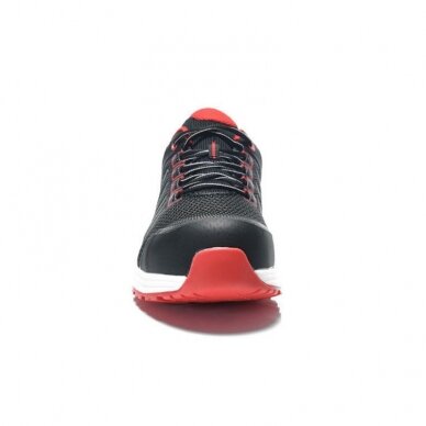 Batai ELTEN Livas black red low ESD S1P, juodi 43 2