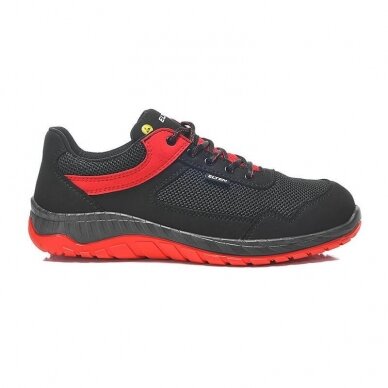 Batai ELTEN Lonny Red Low S1P SR, juodi/raudoni 36 1