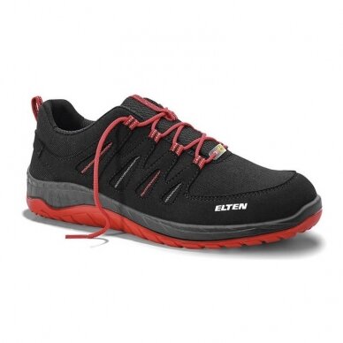 Batai ELTEN Maddox Black Red Low ESD S3 SRC, juodi/raudoni 46 Batai ELTEN Maddox Black Red Low ESD S3 SRC, juodi/raudoni 46