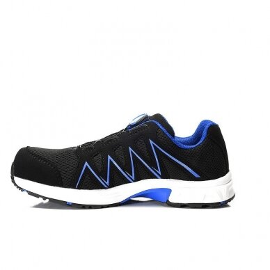Batai ELTEN Speedy Boa Black Blue Low ESD S1P, juodi/mėlyni 41 2