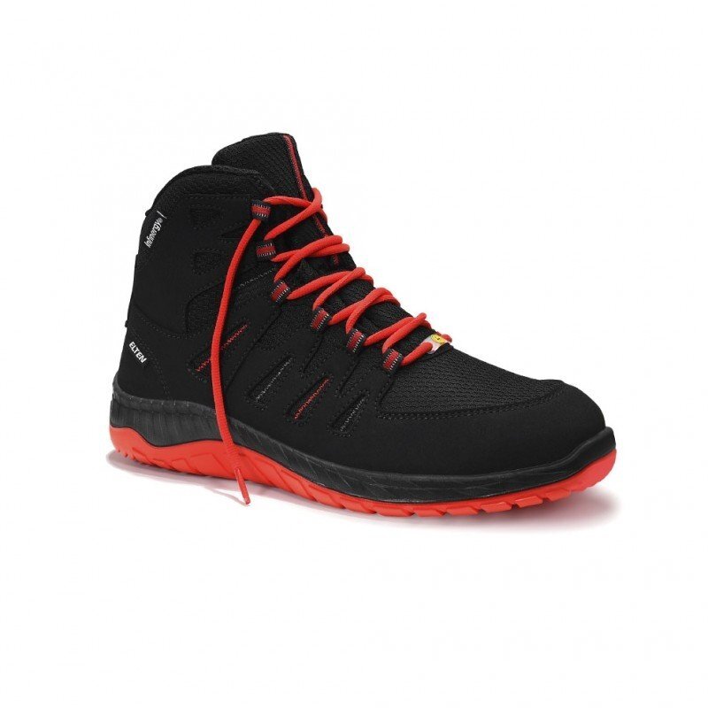 Batai ELTEN Maddox Black Red Mid ESD S3 SRC, juodi/raudoni 47 Batai ELTEN Maddox Black Red Mid ESD S3 SRC, juodi/raudoni 47