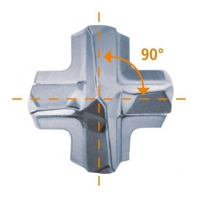 Betono grąžtas DOMAS SDS+ Zentro Plus Ø32x450mm 2 Betono grąžtas DOMAS SDS+ Zentro Plus Ø32x450mm 2