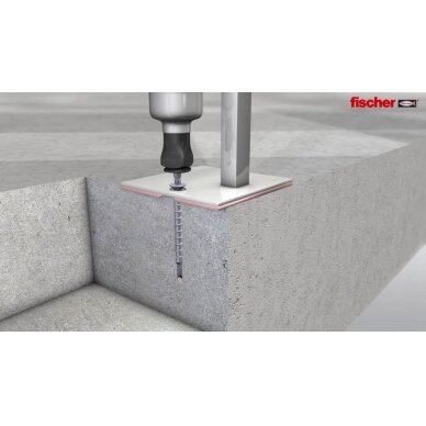 Betonsraigtis FBS II 10x100 US, 50 vnt. 2 Betonsraigtis FBS II 10x100 US, 50 vnt. 2