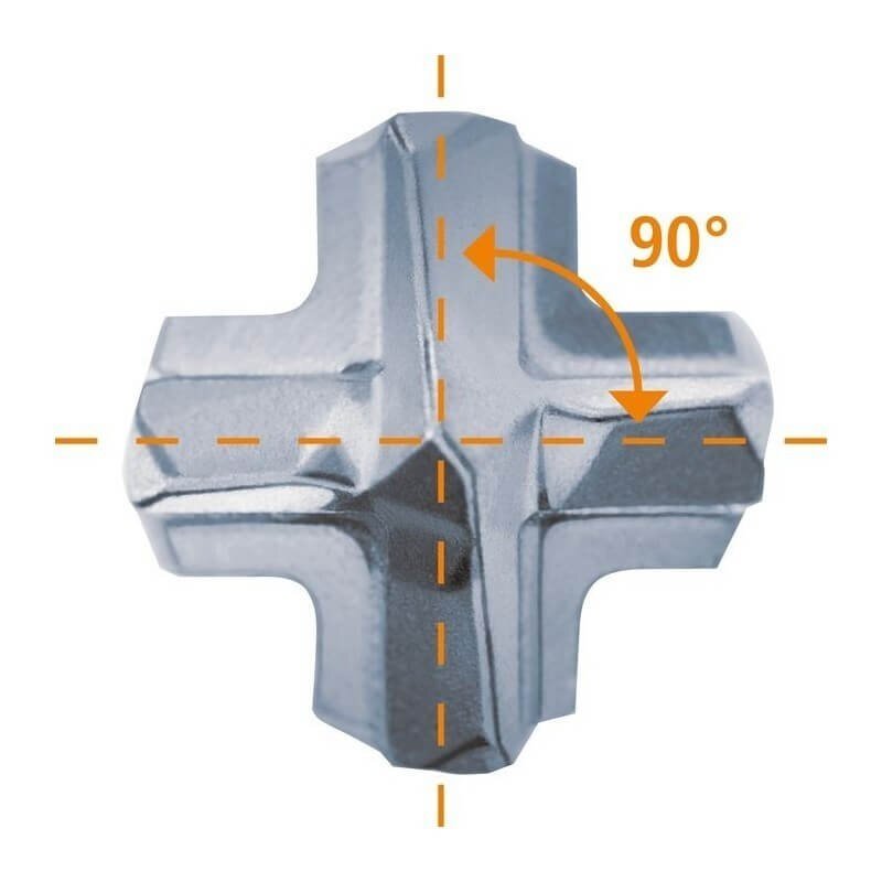 Betono grąžtas DOMAS SDS+ Zentro Plus Ø22mm 450 mm 2 Betono grąžtas DOMAS SDS+ Zentro Plus Ø22mm 450 mm 2