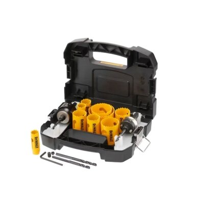 Bi-Metal karūnų rinkinys General 13 vnt, DeWALT Bi-Metal karūnų rinkinys General 13 vnt, DeWALT