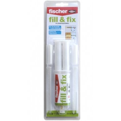 Cheminė masė „FILL&FIX" K 25 ml 2 Cheminė masė „FILL&FIX" K 25 ml 2