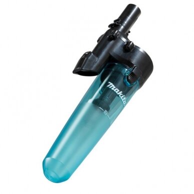 Cikloninis dulkių siurblio priedas su fiksatoriumi MAKITA CL, DCL, juodas Cikloninis dulkių siurblio priedas su fiksatoriumi MAKITA CL, DCL, juodas