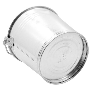 Cinkuotas metalinis kibiras, 10l 3 Cinkuotas metalinis kibiras, 10l 3