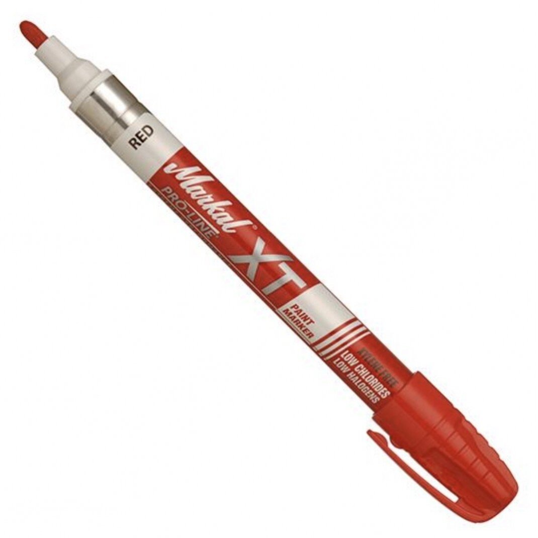 Dažų markeris PRO LINE XT, raudonas 1 Dažų markeris PRO LINE XT, raudonas 1