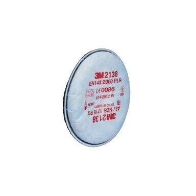 3M 2138 P3 dalelių filtras 1 vnt (puskaukei)