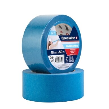 Dažymo juosta 48 mm x 50 m, mėlyna Dažymo juosta 48 mm x 50 m, mėlyna
