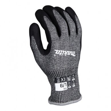 Darbinės pirštinės atsparios pjūviams MAKITA P-84729 XL / 10 Darbinės pirštinės atsparios pjūviams MAKITA P-84729 XL / 10