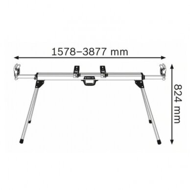 Darbo stalas BOSCH GTA 3800 1