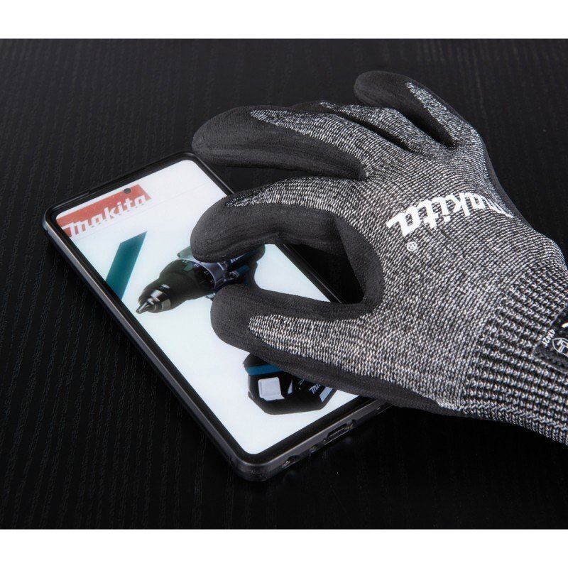 Darbinės pirštinės atsparios pjūviams MAKITA P-84729 XL / 10 6 Darbinės pirštinės atsparios pjūviams MAKITA P-84729 XL / 10 6