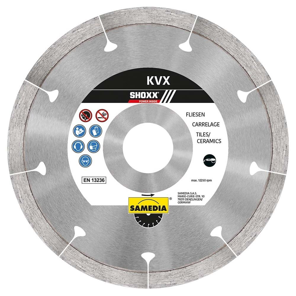 DEIMANTINIS DISKAS SAMEDIA KVX 115X22/1,5 MM DEIMANTINIS DISKAS SAMEDIA KVX 115X22/1,5 MM