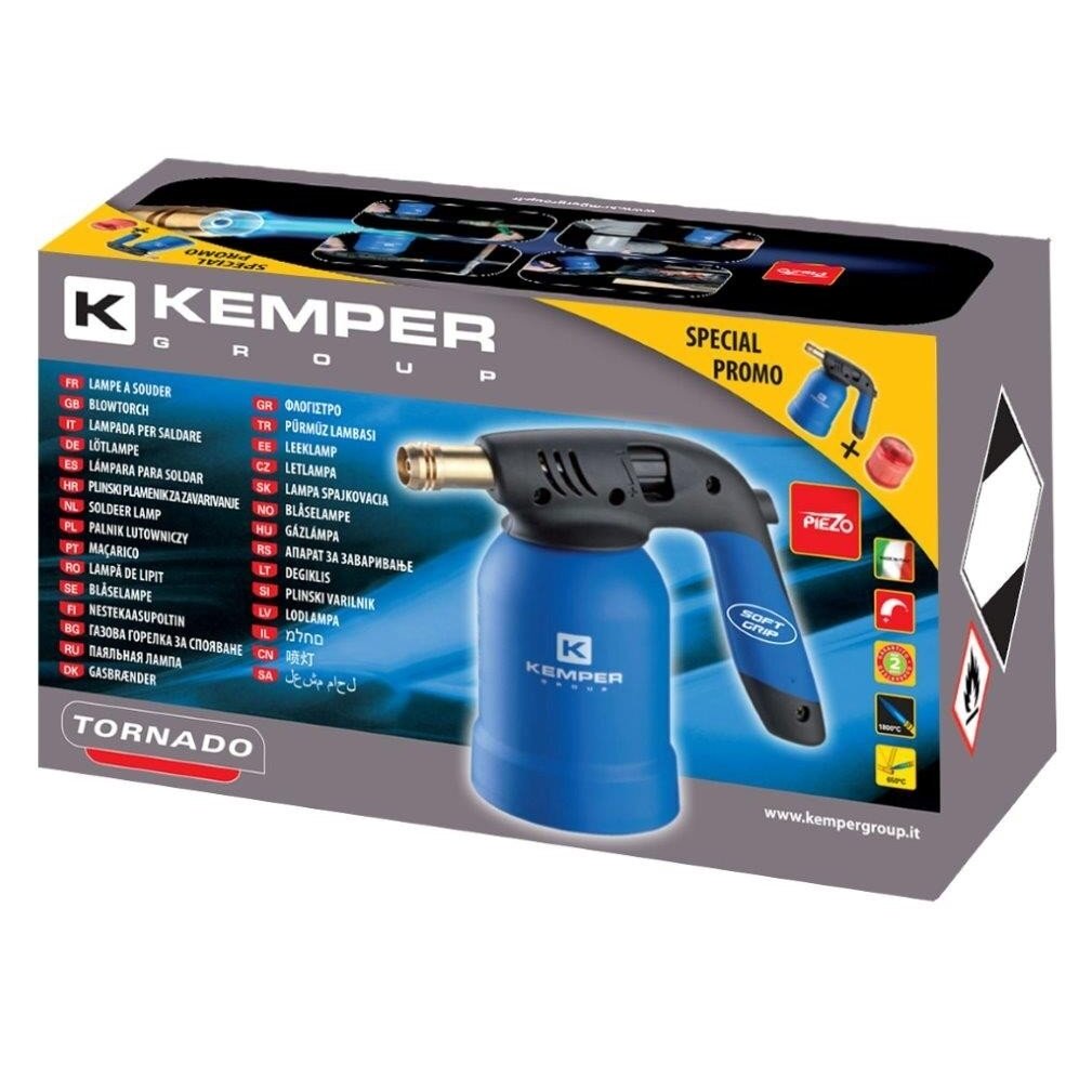 Degiklis „KEMPER" ir 190 g dujų balionas Degiklis „KEMPER" ir 190 g dujų balionas