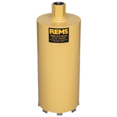 Deimantinė gręžimo karūna REMS TDKB LS Ø152mm UNC 1 1/4"