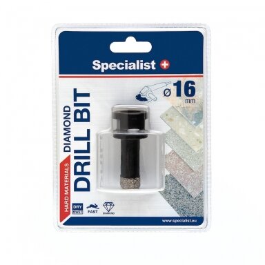 Deimantinis grąžtas „Specialist+" D16 M14