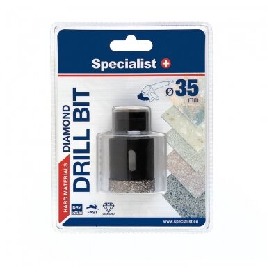 Deimantinis grąžtas „Specialist+" D35 M14