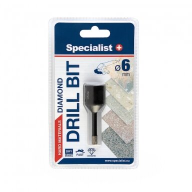 Deimantinis grąžtas „Specialist+" D6 M14